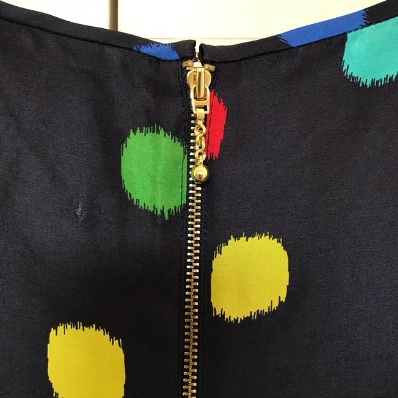 KATE SPADE Silk Belina Polka Dot Shift Dress 4 - Picture 13 of 16